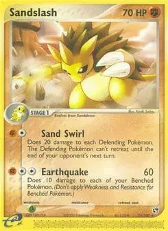 Sandslash Sandstorm
