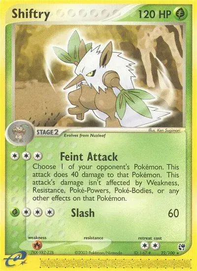 Shiftry Sandstorm 22