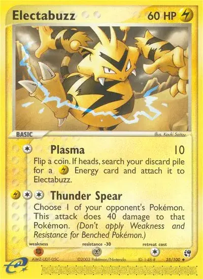 Electabuzz Sandstorm 35