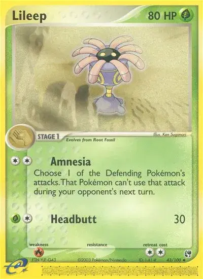 Lileep Sandstorm 43