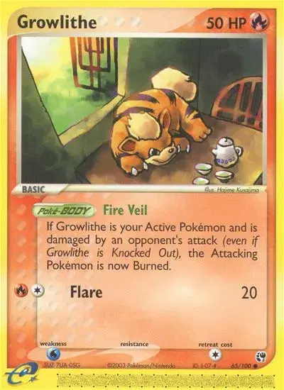 Growlithe Sandstorm 65