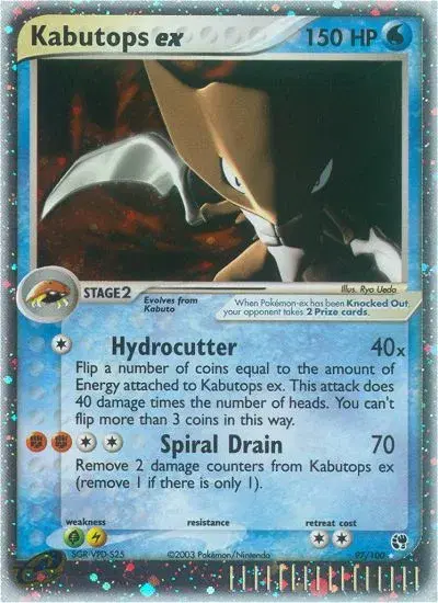 Kabutops ex Sandstorm 97