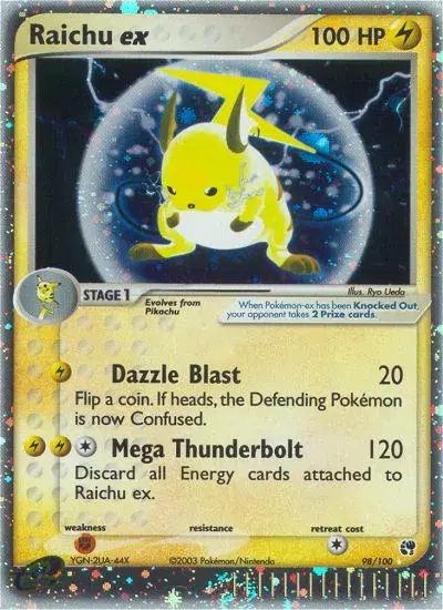 Raichu ex Sandstorm 98