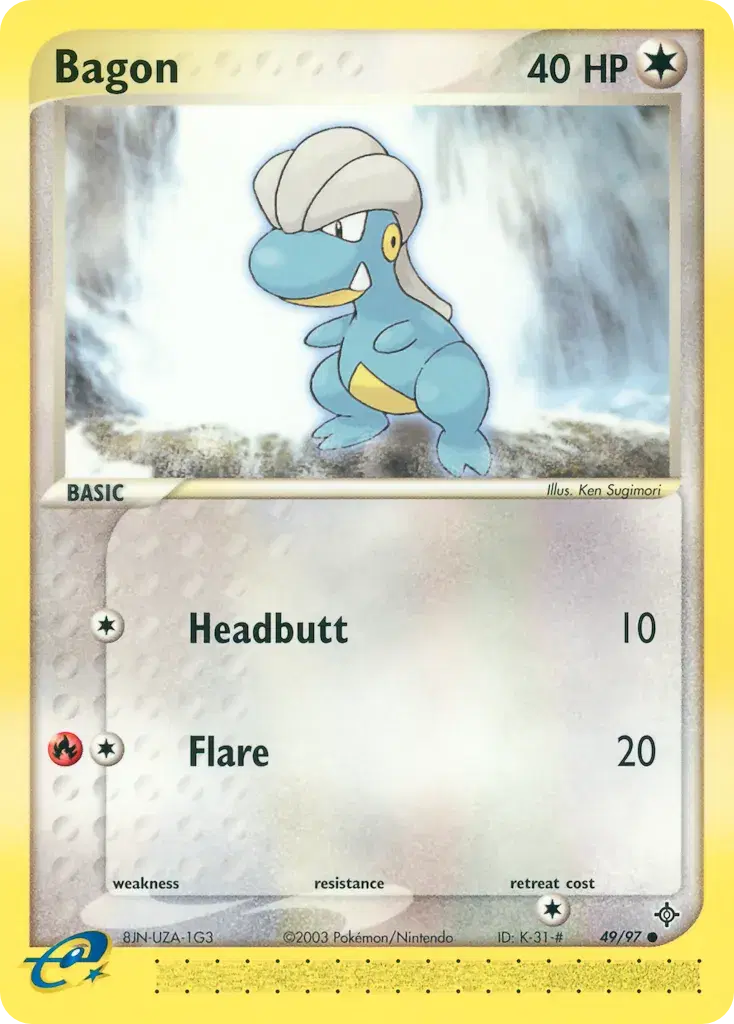 Bagon Dragon 49