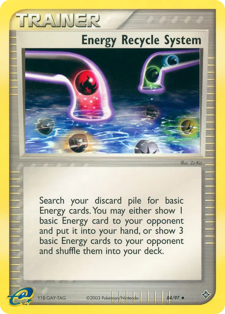 Energy Recycle System Dragon 84