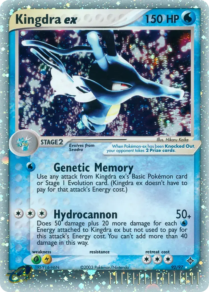 Kingdra ex Dragon 92