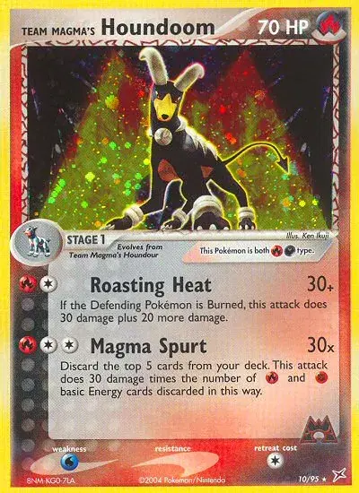 Team Magma's Houndoom Team Magma vs Team Aqua 10