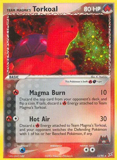 Team Magma's Torkoal Team Magma vs Team Aqua 12