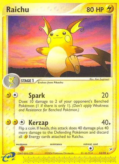Raichu Team Magma vs Team Aqua 13