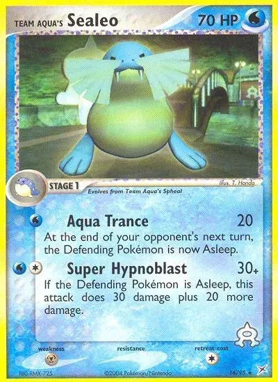 Team Aqua's Sealeo Team Magma vs Team Aqua 16