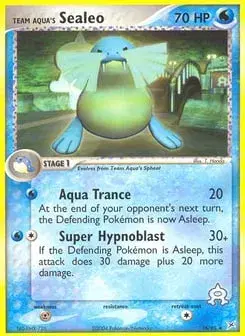 Team Aqua's Sealeo Team Magma vs Team Aqua