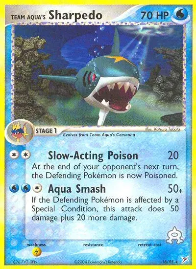 Team Aqua's Sharpedo Team Magma vs Team Aqua 18