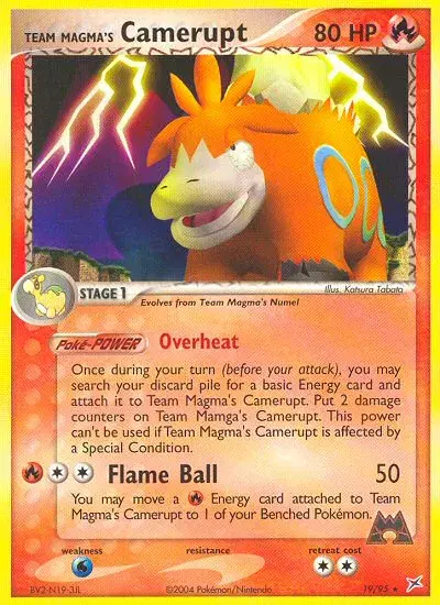 Team Magma's Camerupt Team Magma vs Team Aqua 19