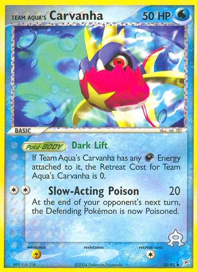 Team Aqua's Carvanha Team Magma vs Team Aqua 25