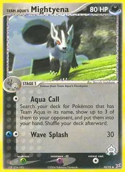 Team Aqua's Mightyena Team Magma vs Team Aqua