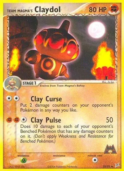 Team Magma's Claydol Team Magma vs Team Aqua 33
