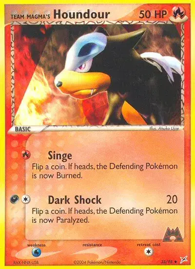Team Magma's Houndour Team Magma vs Team Aqua 35