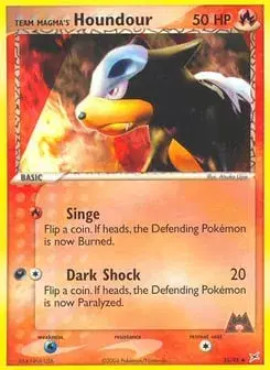 Team Magma's Houndour Team Magma vs Team Aqua