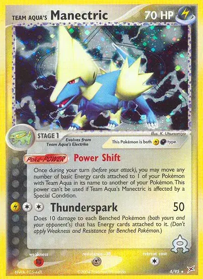 Team Aqua's Manectric Team Magma vs Team Aqua 4