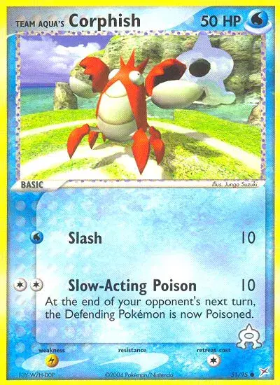 Team Aqua's Corphish Team Magma vs Team Aqua 51