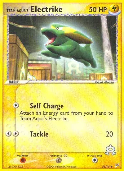 Team Aqua's Electrike Team Magma vs Team Aqua 53