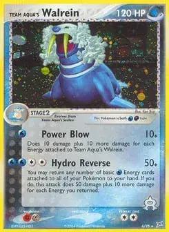 Team Aqua's Walrein Team Magma vs Team Aqua