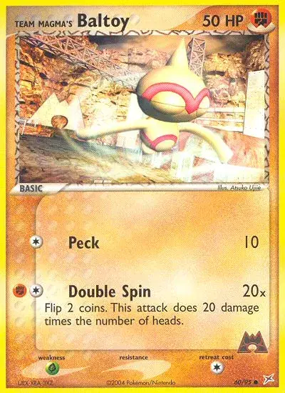 Team Magma's Baltoy Team Magma vs Team Aqua 60