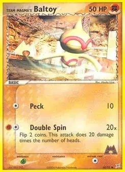 Team Magma's Baltoy Team Magma vs Team Aqua