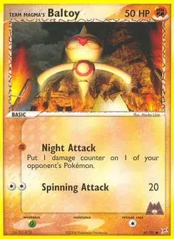 Team Magma's Baltoy Team Magma vs Team Aqua