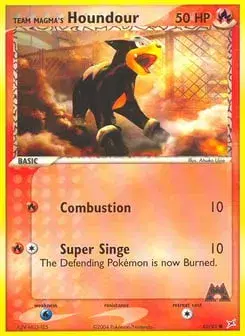 Team Magma's Houndour Team Magma vs Team Aqua