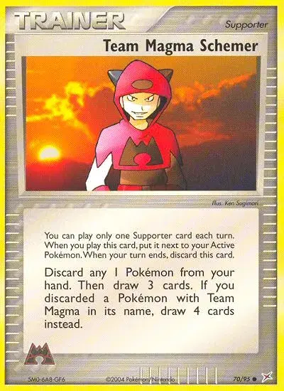 Team Magma Schemer Team Magma vs Team Aqua 70