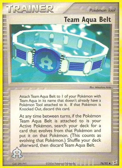 Team Aqua Belt Team Magma vs Team Aqua 76