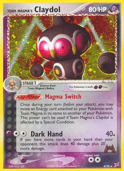 Team Magma's Claydol Team Magma vs Team Aqua 8