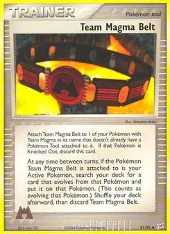 Team Magma Belt Team Magma vs Team Aqua