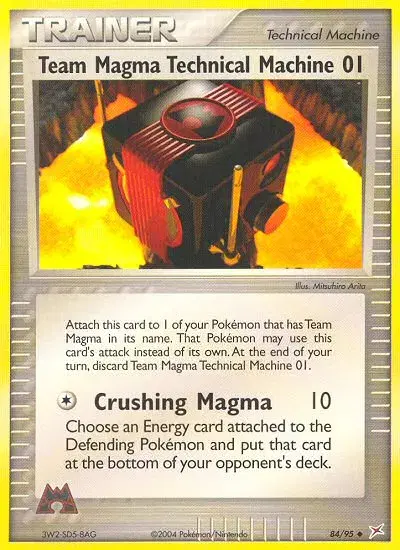 Team Magma Technical Machine 01 Team Magma vs Team Aqua 84