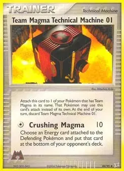 Team Magma Technical Machine 01 Team Magma vs Team Aqua