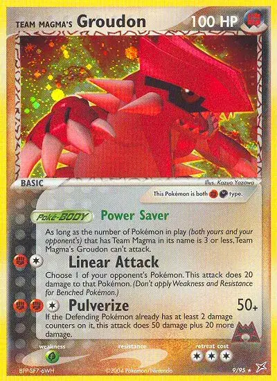 Team Magma's Groudon Team Magma vs Team Aqua 9
