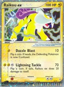 Raikou ex Team Magma vs Team Aqua