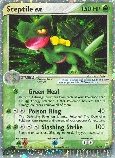 Sceptile ex Team Magma vs Team Aqua 93