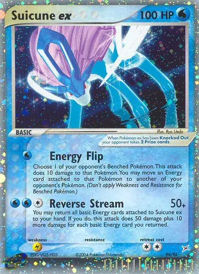 Suicune ex Team Magma vs Team Aqua 94