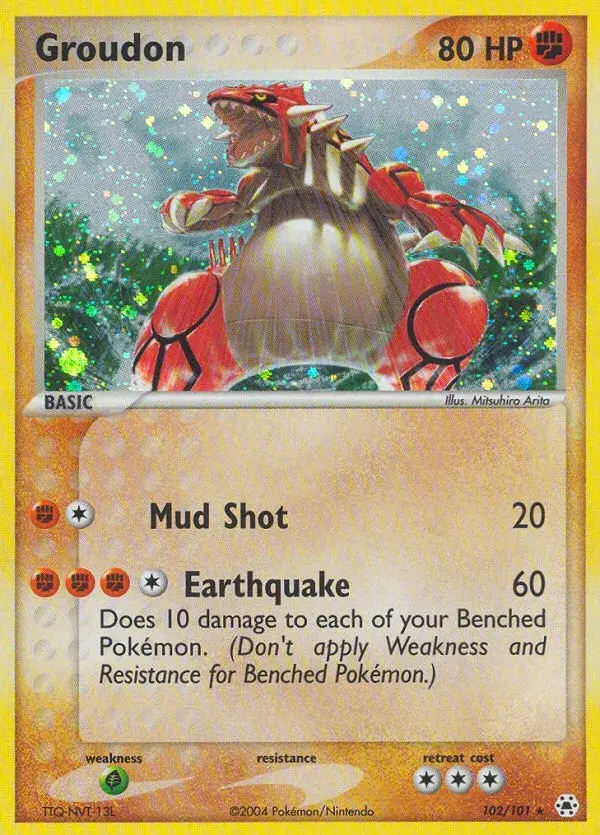 Groudon Hidden Legends 102