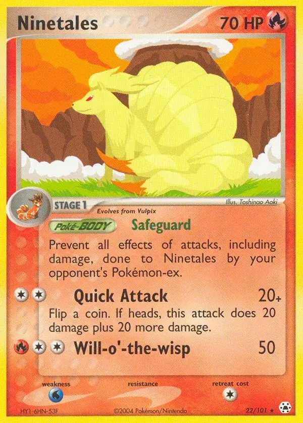 Ninetales Hidden Legends 22
