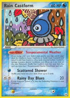 Rain Castform Hidden Legends