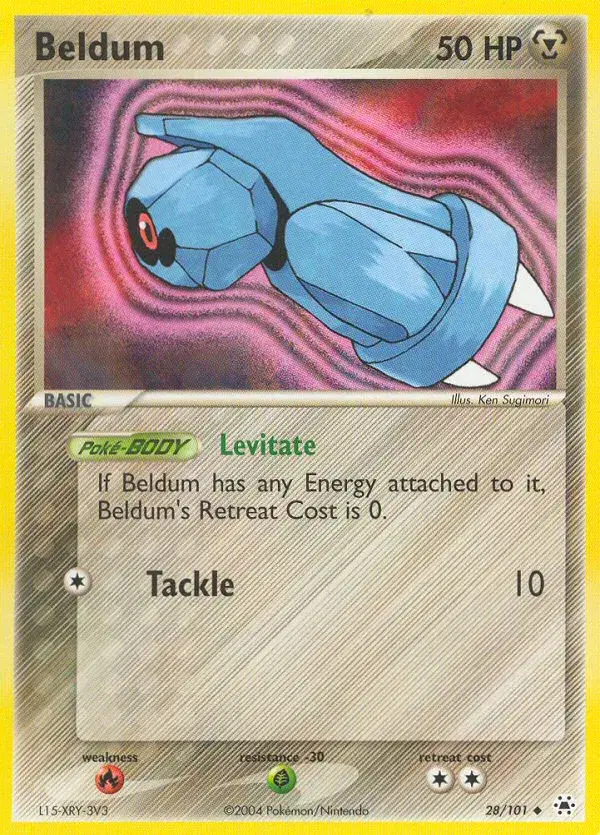 Beldum Hidden Legends 28