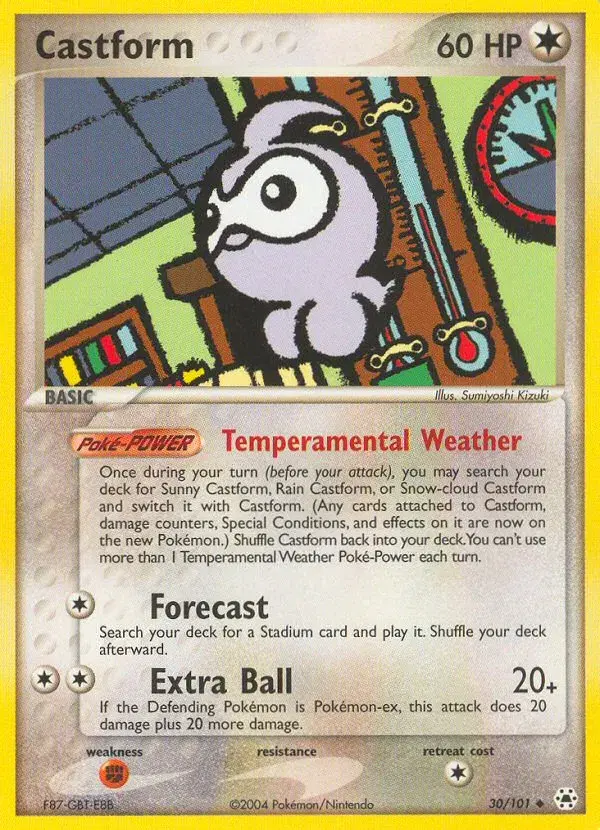 Castform Hidden Legends 30