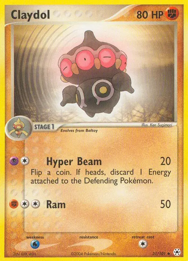 Claydol Hidden Legends 31