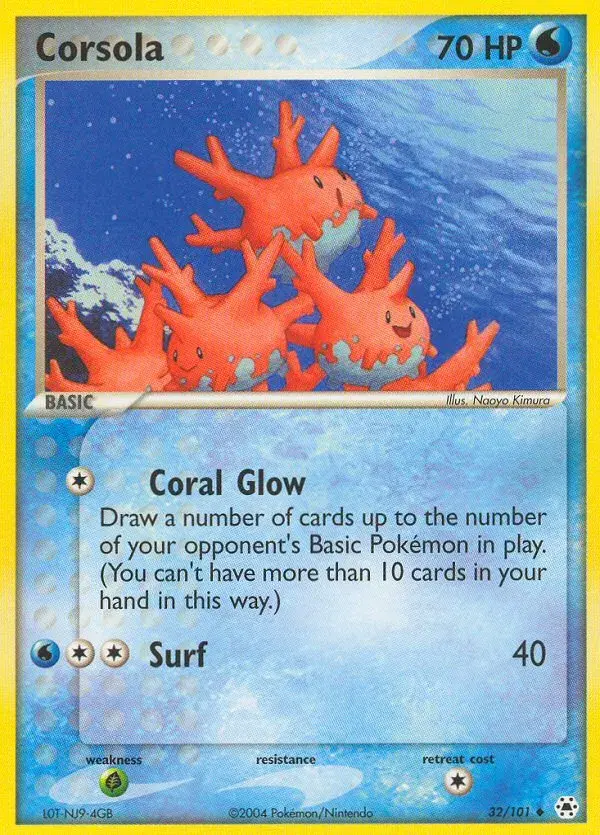 Corsola Hidden Legends 32