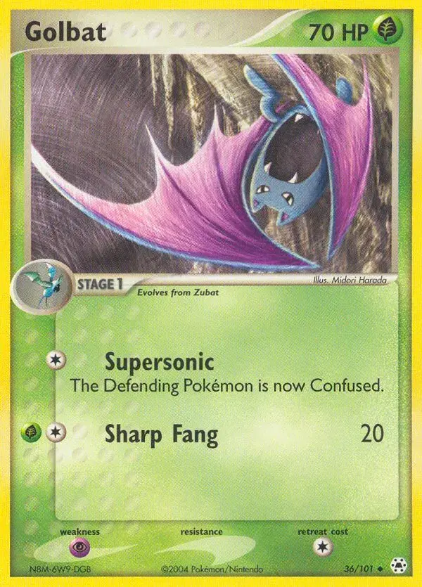 Golbat Hidden Legends 36