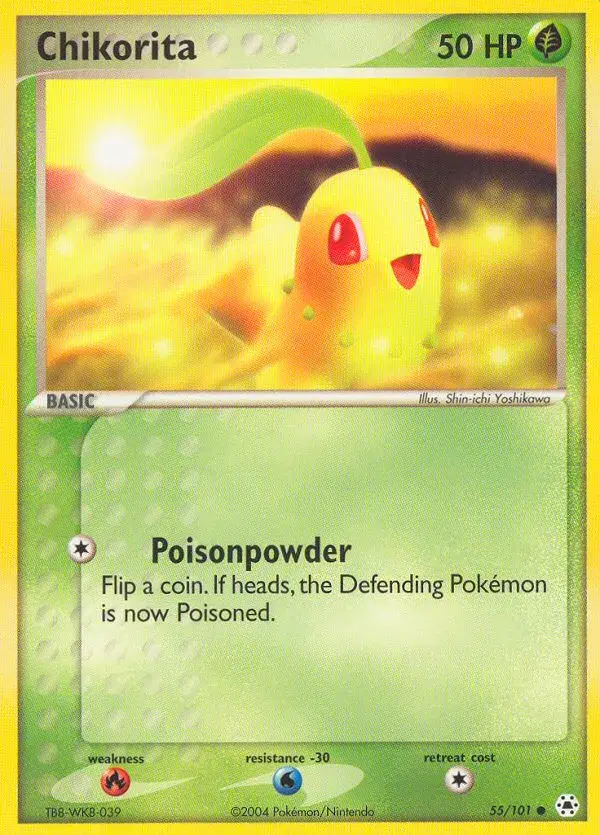 Chikorita Hidden Legends 55
