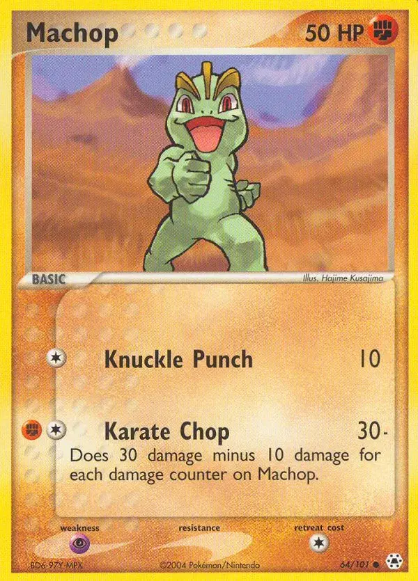 Machop Hidden Legends 64
